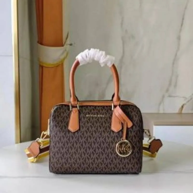 Micheal Kors Boston Premium Quality Hand Bag With Dust Bag (Brown)