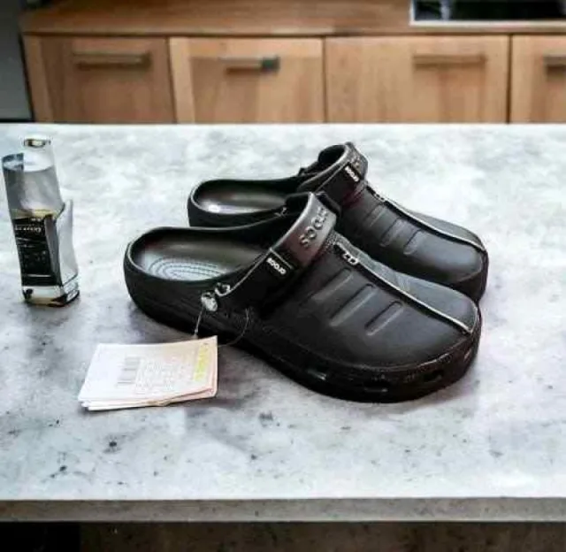 CROCCSS YUKON CLOG BLACK