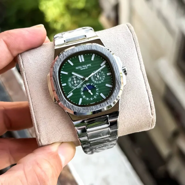 PATEK PHILIPE_SILVER_GREEN