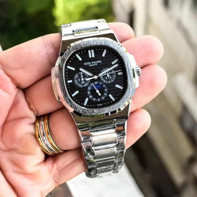 PATEK PHILIPE_SILVER_BLACK