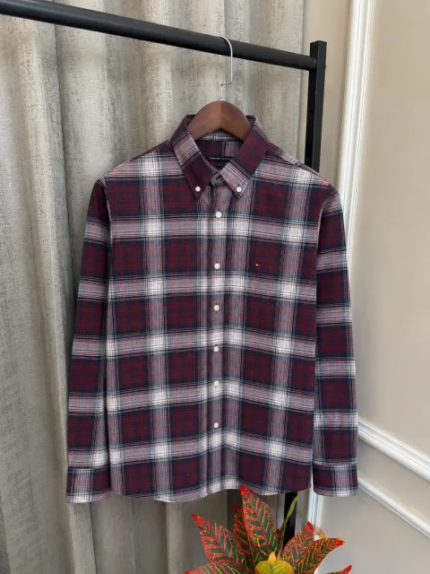 Tommy Hilfigar Premium Imported Checks Oxford Shirt(1200)